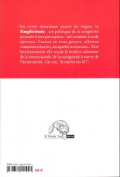 Verso de En toute simplicitude -2- Chroniques Franco-Hollandaises - An II