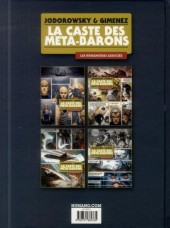 Verso de La caste des Méta-Barons -INT4- Aghora, le Père-Mère & Sans-Nom, le dernier Méta-Baron