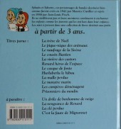 Verso de Sylvain et Sylvette (La Halle aux Blés) -11- Les compères déménagent