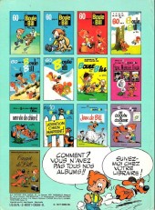Verso de Boule et Bill -14- Ras le Bill !