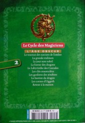 Verso de Mickey Parade Géant Hors-série / collector -HS02- Le cycle des magiciens N°2 - L'âge obscur