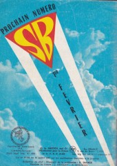 Verso de Super Boy (2e série) -257- Le Grand Tourbillon