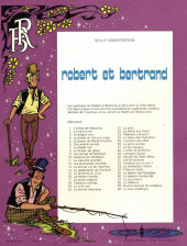 Verso de Robert et Bertrand -40- La main maléfique