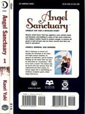 Verso de Angel Sanctuary (2004) -1- Angels, Demons, and Sinners