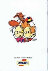 Verso de Spirou et Fantasio (doubles albums et compilations) -Pub2- L'incroyable Burp ! et deux autres aventures