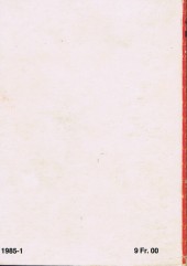Verso de Sergent Guam -Rec33- Collection reliée N°33 (du n°129 au n°132)