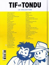 Verso de Tif et Tondu - La collection (Hachette)  -27- Les Passe-Montagnes