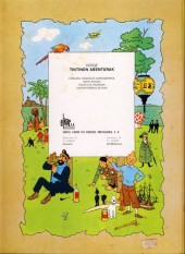 Verso de Tintin (en langues régionales) -21Basque- Castafioreren Bitxiak