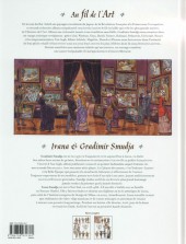 Verso de Au fil de l'Art -2- Volume 2