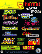 Verso de Captain Hornet (Arédit) -2- Le Vol de la bijouterie