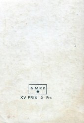 Verso de Carabina Slim -Rec29- Album N°29 (du n°113 au n°115)