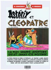 Verso de Astérix (France Loisirs) -3b- Le tour de Gaule d'Astérix / Astérix et Cléopâtre