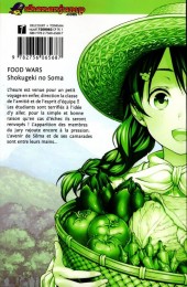 Verso de Food Wars ! -3- Tome 3