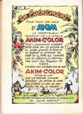 Verso de Akim (1re série - Aventures et Voyages) -206- Un million de dollars lâchés dans la jungle