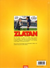 Verso de Dans la peau de Zlatan - Tome 1