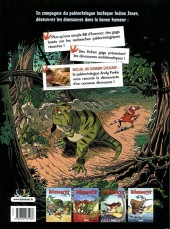 Verso de Les dinosaures en bande dessinée -4- Tome 4