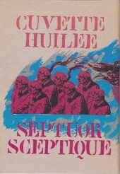 Verso de Cuvette Huilée -7- Septuor sceptique