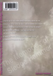 Verso de Dance in the Vampire Bund - The Memories of Sledge Hammer -3- Volume 3