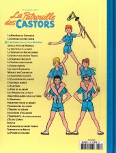 Verso de La patrouille des Castors - La collection (Hachette) -3- L'Inconnu de la Villa Mystère
