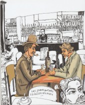 Verso de (AUT) Lolmède -2013- Portraits de boutiques - 30 Commerces Aixois vus par Lolmède