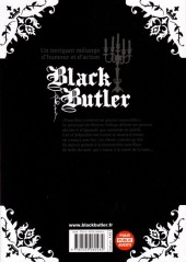 Verso de Black Butler -17- Black Home Delivery
