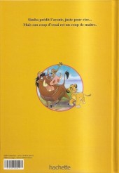 Verso de Disney club du livre - Le Roi Lion - Simba dit la bonne aventure