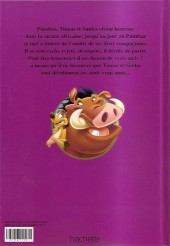 Verso de Disney club du livre - Le Roi Lion - Pumba a fait une fugue
