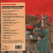 Verso de (AUT) Tardi -2009- Chansons contre la guerre (avec cd)