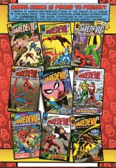 Verso de Marvel Masterworks Deluxe Library Edition Variant HC (1987) -29- Daredevil n° 12-21