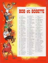 Verso de Bob et Bobette (3e Série Rouge) -76a1987- L'aigrefin d'acier