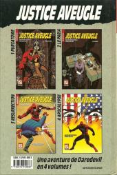 Verso de Super Héros (Collection Comics USA) -25- Daredevil : Justice aveugle 1/4 - Purgatoire