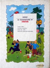 Verso de Tintin (Le avventure di) -20- Tintin nel Tibet