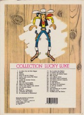 Verso de Lucky Luke -3c1988- Arizona