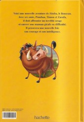 Verso de Disney club du livre - Le Roi Lion - Au pays de Simba