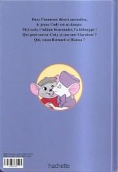 Verso de Disney club du livre - Bernard et Bianca - Au pays des Kangourous