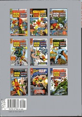 Verso de Marvel Masterworks Deluxe Library Edition Variant HC (1987) -65- Iron Man from Tales of Suspense 66-83 & Tales to Astonish 82