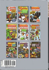Verso de Marvel Masterworks Deluxe Library Edition Variant HC (1987) -45- Iron Man from Tales of Suspense n° 51-65
