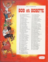Verso de Bob et Bobette (3e Série Rouge) -101a1975- La dame de carreau
