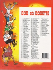 Verso de Bob et Bobette (3e Série Rouge) -104b1989- Le tombeau hindou