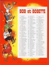 Verso de Bob et Bobette (3° Série Rouge) -116a1987- La clé de bronze