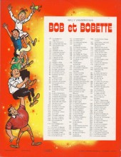 Verso de Bob et Bobette (3e Série Rouge) -119b1988- Le testament parlant