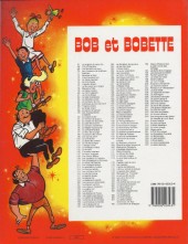 Verso de Bob et Bobette (3e Série Rouge) -124c1991- Le lit volant