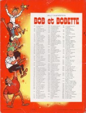 Verso de Bob et Bobette (3e Série Rouge) -140b1986- La dame en noir