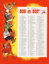 Verso de Bob et Bobette (3e Série Rouge) -145b1988- Le pot aux roses