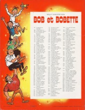 Verso de Bob et Bobette (3e Série Rouge) -153a1987- Le prince-dragon