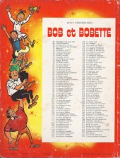 Verso de Bob et Bobette (3e Série Rouge) -160a1980- Le bombardon bougon