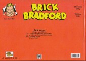 Verso de Luc Bradefer - Brick Bradford (Coffre à BD) -SQ10- Brick Bradford - Strips quotidiens tome 10 - Le trône de Titania (2ème partie)