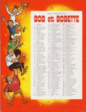 Verso de Bob et Bobette (3e Série Rouge) -180a1986- Manneken Pis, l'irascible