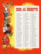 Verso de Bob et Bobette (3e Série Rouge) -184a1988- Les dames de l'arc-en-ciel