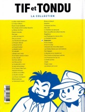 Verso de Tif et Tondu - La collection (Hachette)  -39- Coups durs